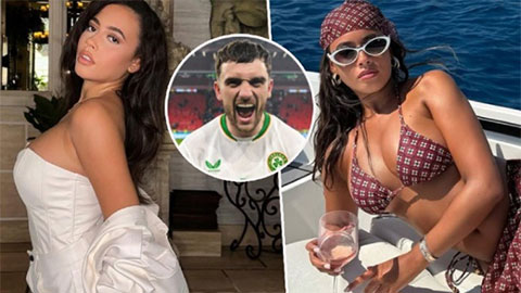 Chân dung cô bạn gái 'siêu vòng 1' của người hùng ĐT CH Ireland, Troy Parrott