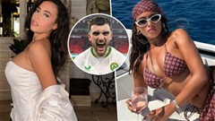 Chân dung cô bạn gái 'siêu vòng 1' của người hùng ĐT CH Ireland, Troy Parrott