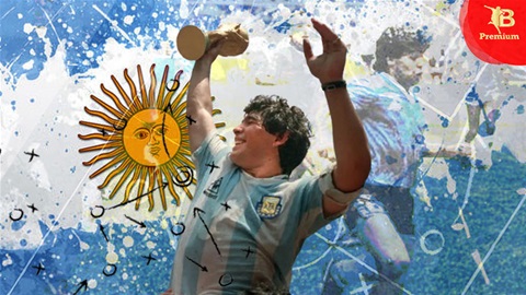 Argentina vô địch World Cup 1986 dưới vầng hào quang của Diego Maradona
