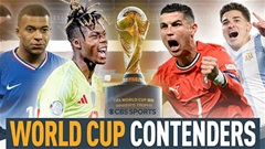 Top 5 ứng viên sáng giá cho chức vô địch World Cup 2026