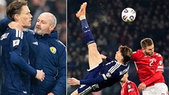 McTominay lập siêu phẩm 'xe đạp chổng ngược', đưa Scotland trở lại World Cup sau gần 30 năm