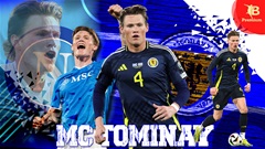 Scott McTominay: Khí chất ngút trời của 'siêu anh hùng' đưa Scotland dự World Cup