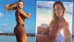 Nữ hoàng tennis Aryna Sabalenka 'tra tấn' fan bằng bikini nhỏ xíu