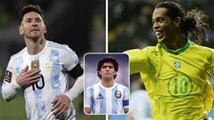 5 thiên tài kỹ thuật xuất sắc nhất lịch sử bóng đá: Lionel Messi chỉ đứng thứ 2