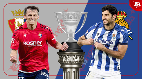 Nhận định bóng đá Osasuna vs Sociedad, 0h30 ngày 23/11: Chủ nhà nguy to