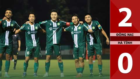 VIDEO bàn thắng Đồng Nai vs Hà Tĩnh: 2-0 (Vòng 1/8 Cúp Quốc gia 2025/16)