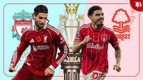 Trực tiếp Liverpool vs Nottingham, 22h00 ngày 22/11