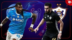 Nhận định bóng đá Napoli vs Qarabag, 03h00 ngày 26/11: Khó tin Napoli
