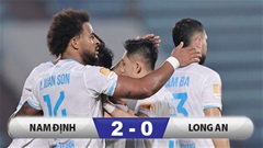 Kết quả Nam Định 2-0 Long An: Xuân Son đá chính, HLV Bồ Đào Nha ra mắt thuận lợi
