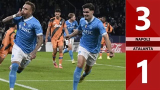 VIDEO bàn thắng Napoli vs Atalanta: 3-1 (Vòng 12 Serie A 2025/26)