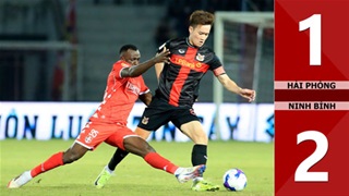 VIDEO bàn thắng Hải Phòng vs Ninh Bình: 1-2 (Vòng 1/8 Cúp Quốc gia 2025/16)