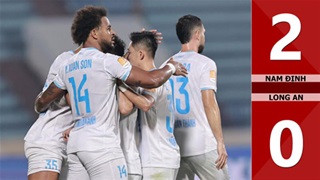 VIDEO bàn thắng Nam Định vs Long An: 2-0 (Vòng 1/8 Cúp Quốc gia 2025/16)
