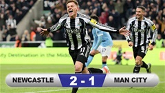 Kết quả Newcastle 2-1 Man City: Người hùng Harvey Barnes