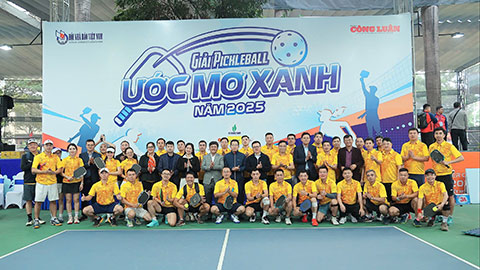 Lễ khai mạc Giải Pickleball 'Ước Mơ Xanh' 2025: Khởi đầu cho hành trình gắn kết và nhân ái