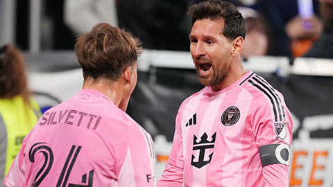 Xem Messi đánh đầu đẹp mắt trong chiến thắng đậm của Inter Miami