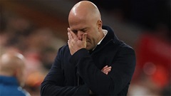 Khủng hoảng tại Liverpool: Slot sẽ đi theo bánh xe lịch sử của Mourinho?