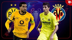 Nhận định bóng đá Dortmund vs Villarreal, 03h00 ngày 26/11: Đại chiến màu vàng!