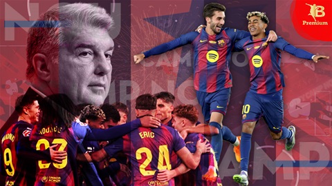 Thánh đường Camp Nou rực sáng trở lại sau 909 ngày chia tay