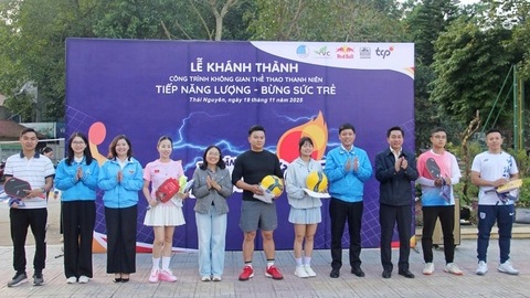 Thái Nguyên chào đón 'Không gian thể thao thanh niên' - điểm hẹn năng lượng mới của thanh thiếu niên 