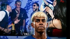 Lamine Yamal gây tranh cãi khi tiệc tùng linh đình