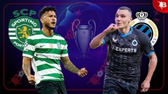 Nhận định bóng đá Sporting Lisbon vs Club Brugge, 03h00 ngày 27/11: Bệ phóng sân nhà