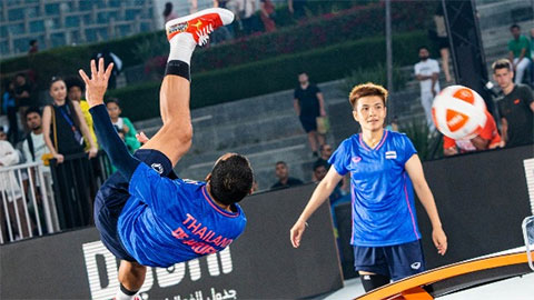 Chủ nhà Thái Lan có thể ôm hết vàng môn Teqball tại SEA Games 33