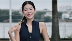 Hotgirl Hương Ly miệt mài tập pickleball, 'ăn ngủ cùng niềm đam mê'