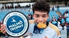 Enzo Alves, con trai huyền thoại Real Madrid bước ra sân khấu châu Âu