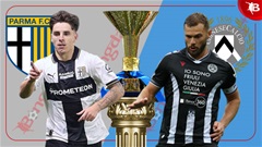 Nhận định bóng đá Parma vs Udinese, 21h00 ngày 29/11: Chuyến đi lành ít, dữ nhiều