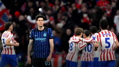 Atletico chặn đứng mạch toàn thắng của Inter Milan