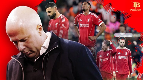 Ngôn ngữ cơ thể tố cáo sự bạc nhược của Liverpool