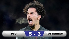 Kết quả PSG 5-3 Tottenham: ĐKVĐ thể hiện sức mạnh
