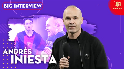 Andres Iniesta: Huyền thoại của người chiến thắng trầm cảm