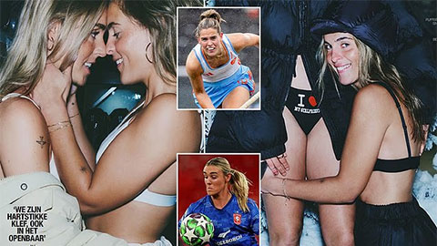 Cựu sao Arsenal và Man City gây bão vì bộ ảnh tình tứ với bạn gái VĐV Olympic