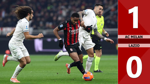 VIDEO bàn thắng AC Milan vs Lazio: 1-0 (Vòng 13 Serie A 2025/26)