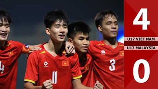 VIDEO bàn thắng  U17 Việt Nam vs U17 Malaysia: 4-0 (Vòng loại U17 châu Á 2026)