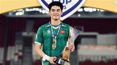 Thủ môn Trần Trung Kiên nhận tin vui lớn trước SEA Games 33