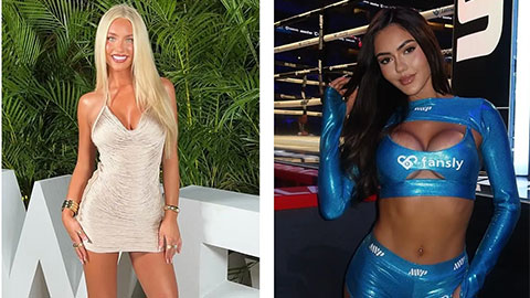 Dàn Ring Girl tuyệt sắc tham dự đại chiến Jake Paul vs Anthony Joshua