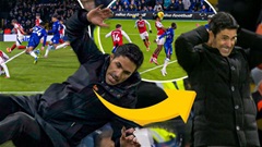 Sai lầm của Arteta khiến Arsenal đánh rơi điểm trước Chelsea