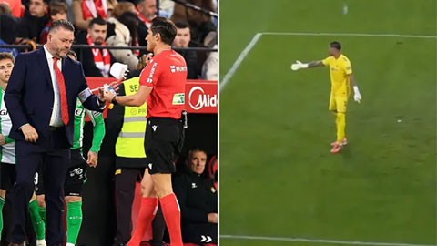 Trận Sevilla vs Real Betis bị gián đoạn vì vật lạ