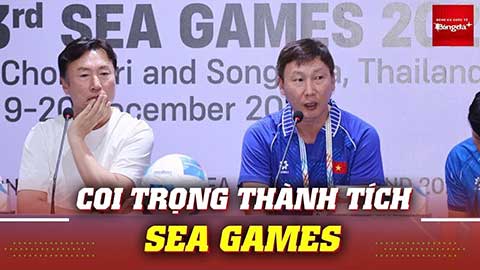 Họp báo U22 Việt Nam và U22 Lào: Thầy Kim không chủ quan, nhấn mạnh SEA Games là giải đấu tuyệt vời