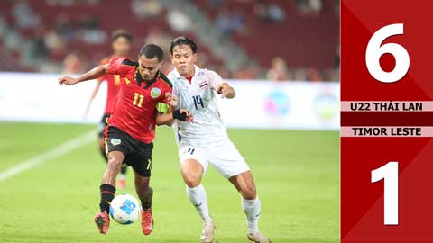 VIDEO bàn thắng U22 Thái Lan vs U22 Timor Leste: 6-1 (Bảng A bóng đá nam SEA Games 33)