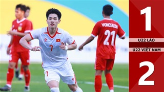 VIDEO bàn thắng U22 Lào vs U22 Việt Nam: 1-2 (Bảng B bóng đá nam SEA Games 33)