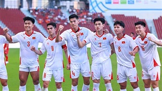 VIDEO Đình Bắc dứt điểm hiểm hóc, lập cú đúp (Trực tiếp: U22 Việt Nam 1-1 U22 Lào)