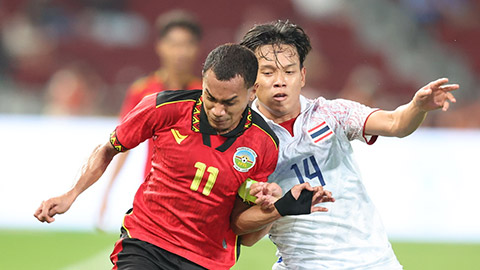 Tường thuật U22 Timor Leste 1-6 U22 Thái Lan