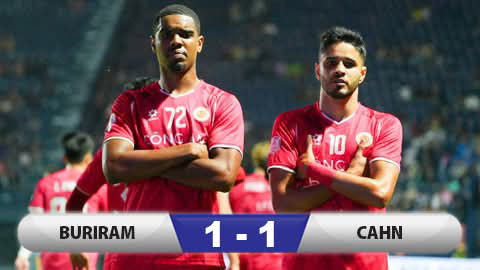 Kết quả Buriram 1-1 Công an Hà Nội: Hòa đáng tiếc