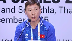 HLV Kim Sang Sik hài lòng dù U22 Việt Nam thắng chật vật U22 Lào