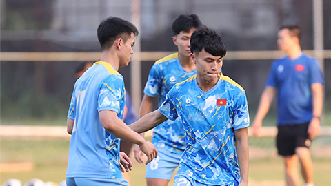 U22 Việt Nam lộ đội hình đá chính trận gặp U22 Lào