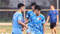 U22 Việt Nam lộ đội hình đá chính trận gặp U22 Lào