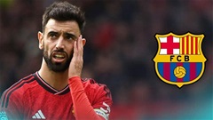MU bán Bruno Fernandes cho Barca, dồn tiền nâng cấp hàng tiền vệ?